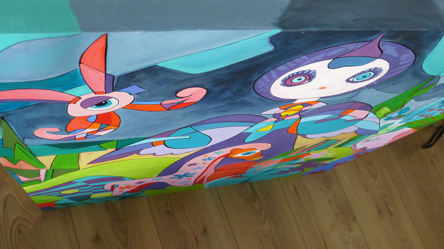 Nouchka - 80 cm x 80cm