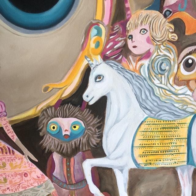 Big eyes III   100 cm x 100cm x 1,5 cm