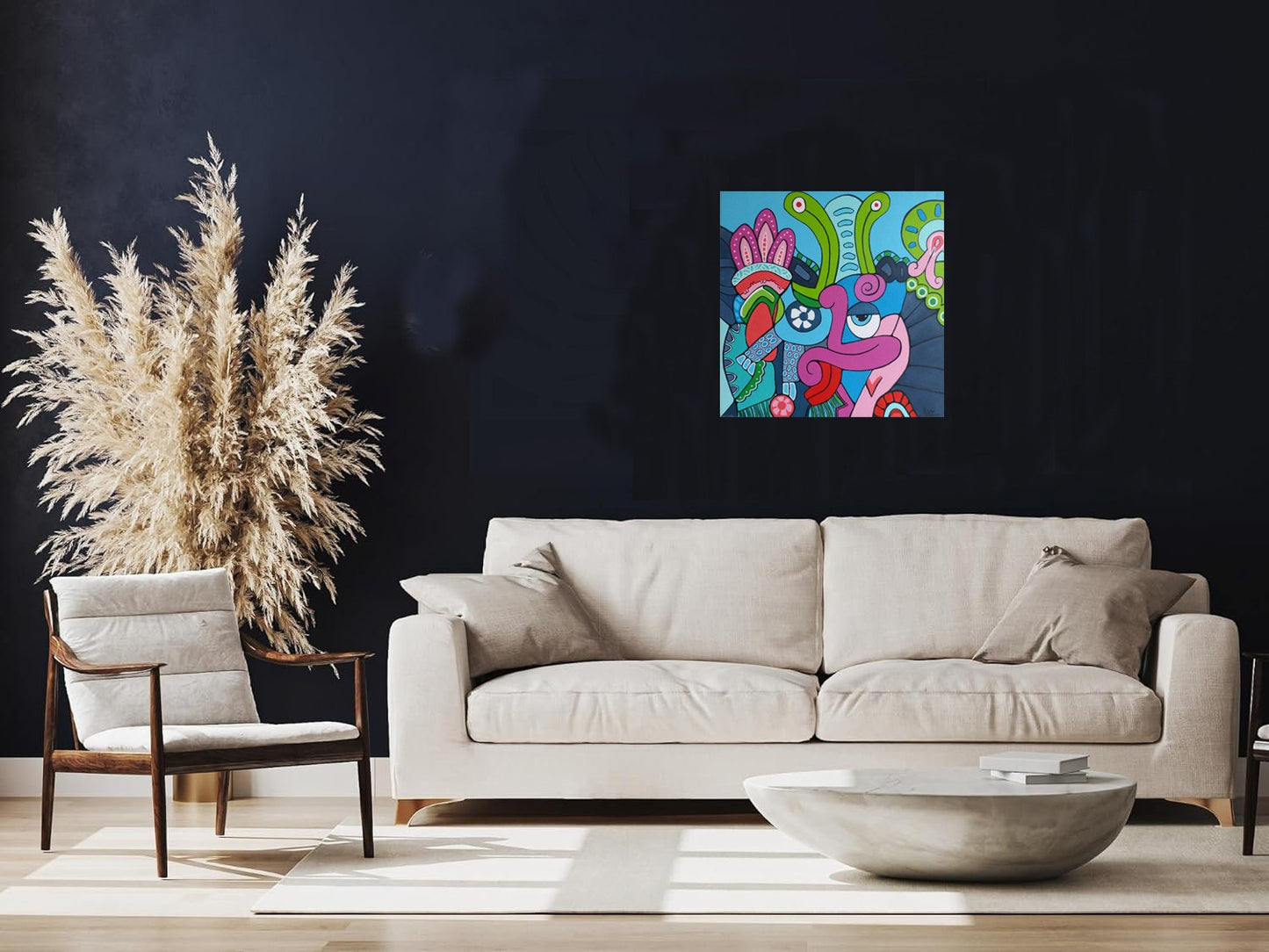 Chalchiuhtlicue   40 cm x 40cm