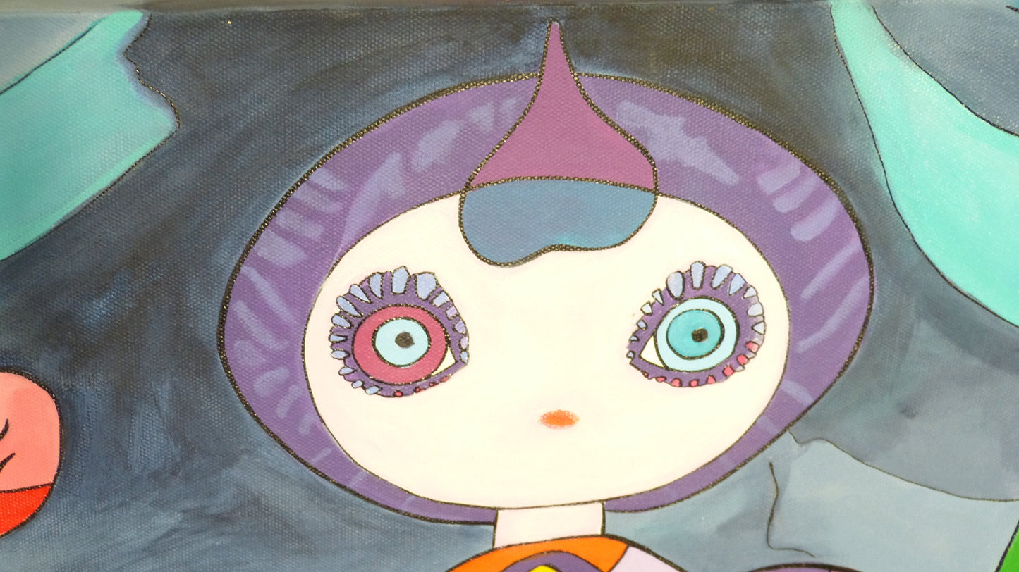 Nouchka -  80 cm x 80cm