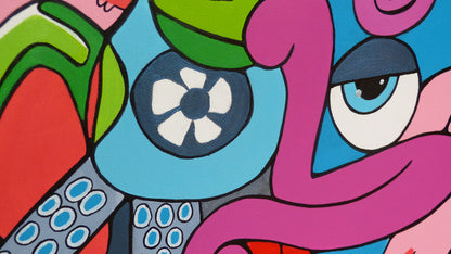 Chalchiuhtlicue   40 cm x 40cm